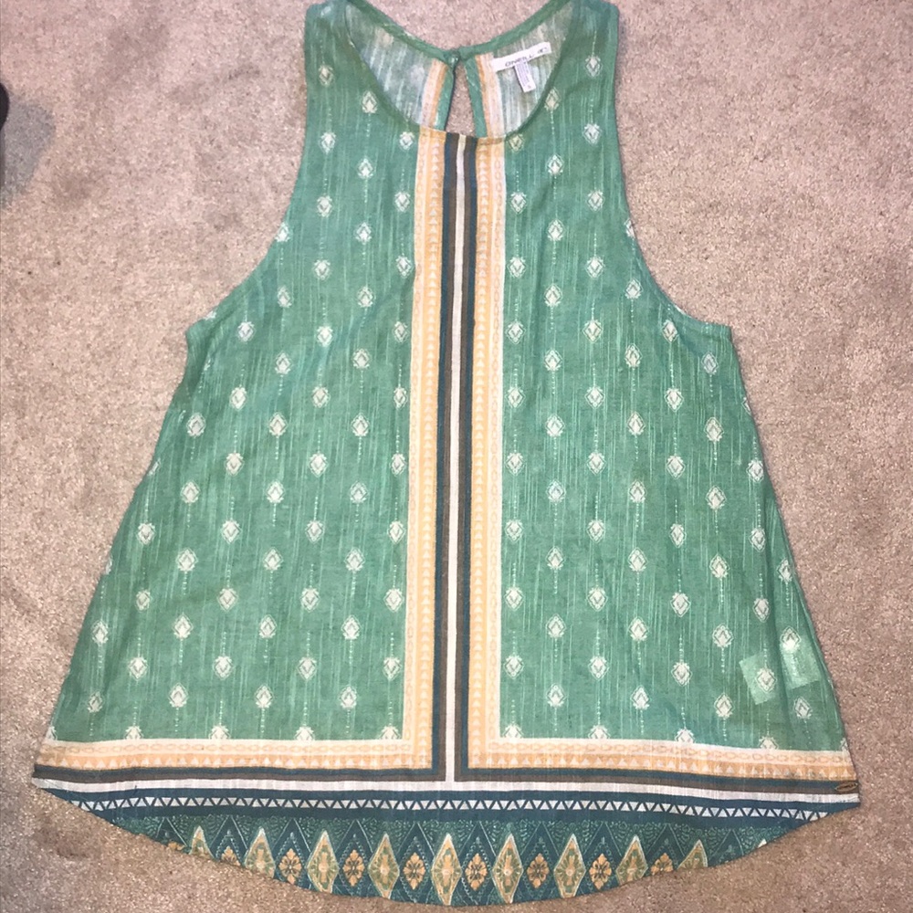 Colorful O’Neil flowy top